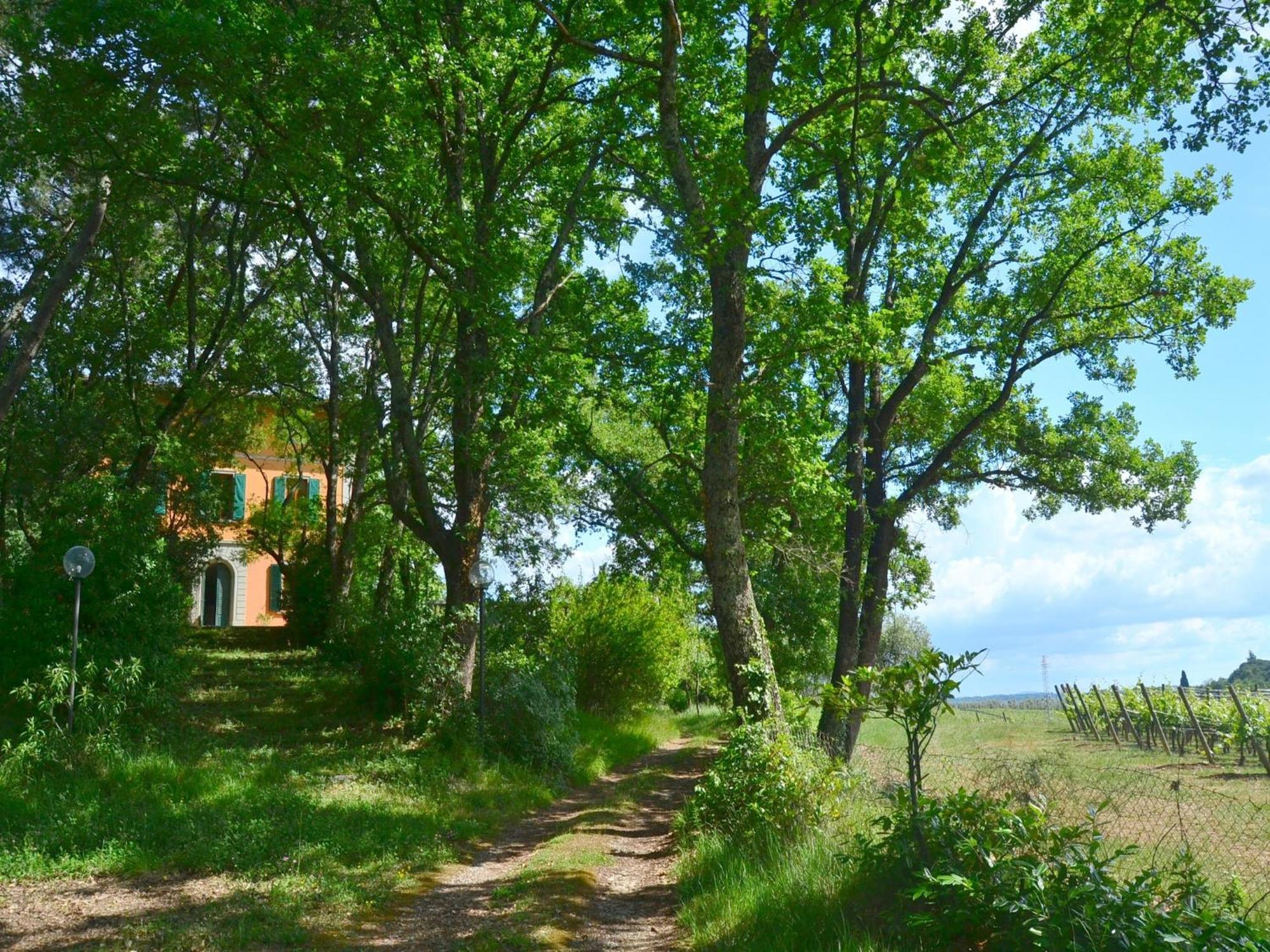 Lovely Holiday Home In Montefiridolfi With Hill View Экстерьер фото